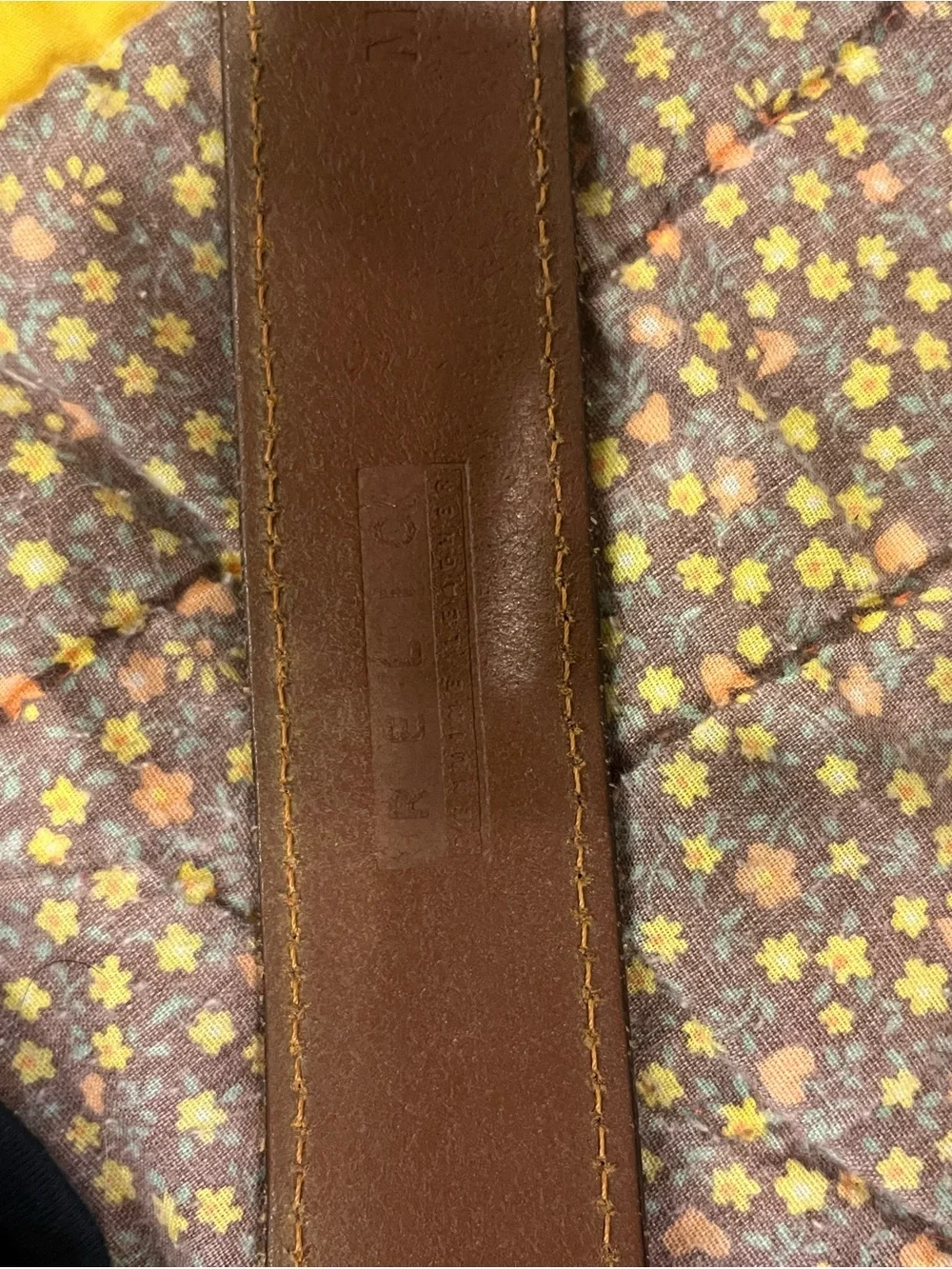Relic Brown Genuine Leather Belt